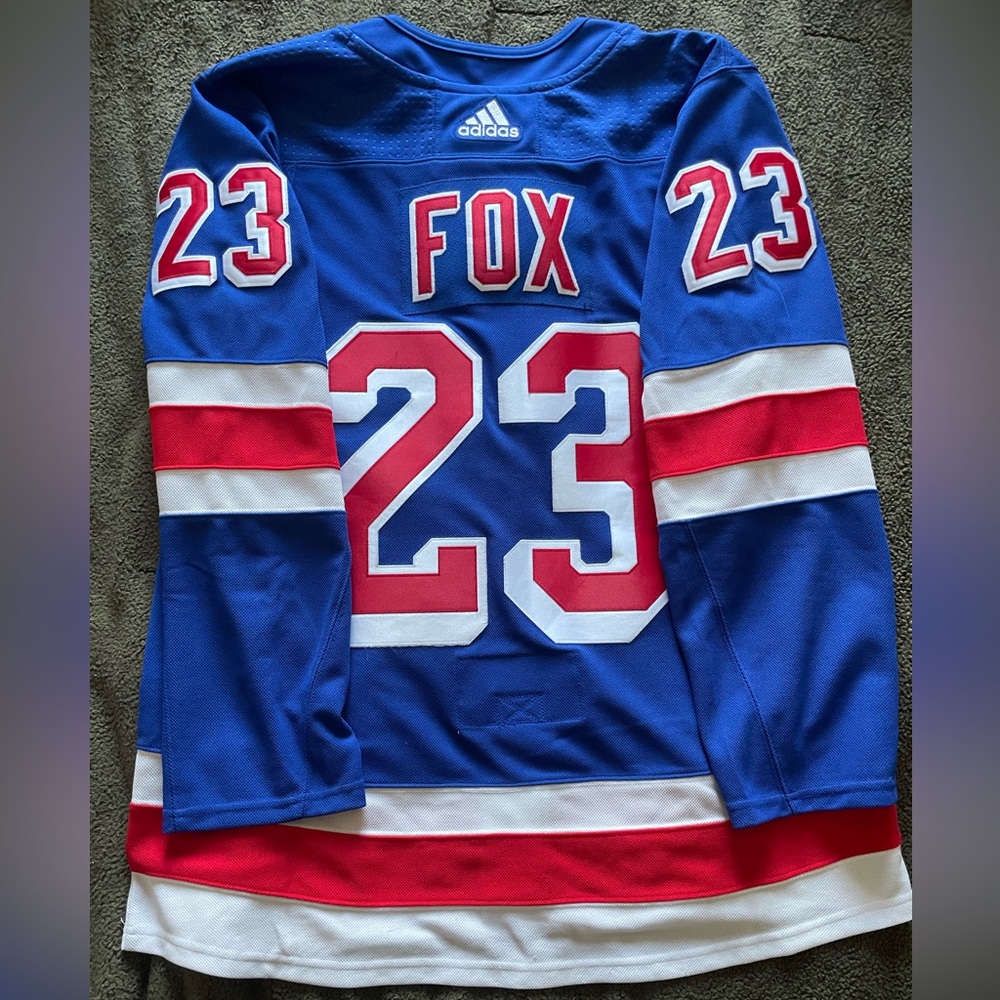 Adam Fox Adidas Authentic Home Jersey Brand New Un worn